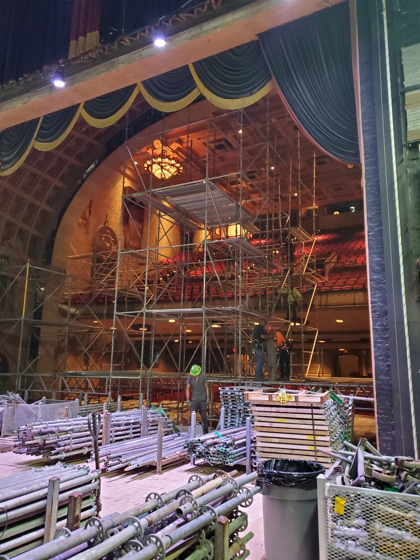 The Florida Theatre underwent a significant renovation these past months.